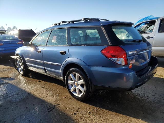 4S4BP61C787321046 - 2008 SUBARU OUTBACK 2.5I BLUE photo 2