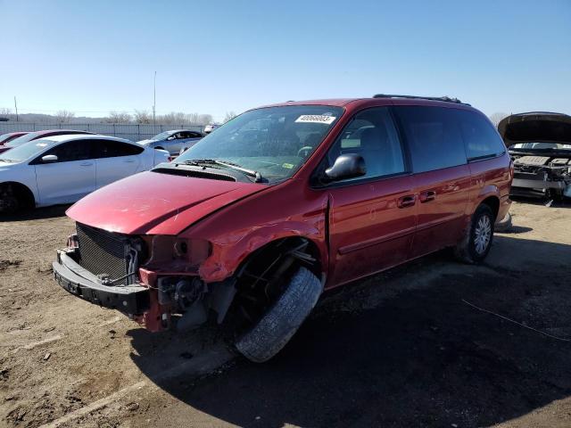 2C4GP44R45R110394 - 2005 CHRYSLER TOWN & COU LX MAROON photo 1