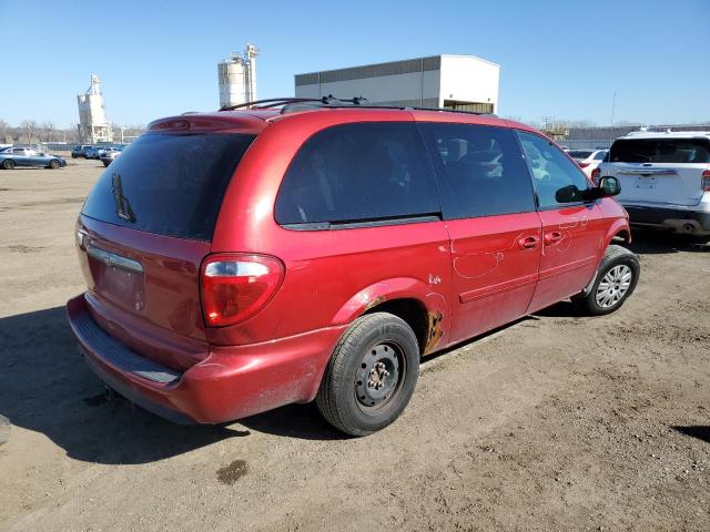 2C4GP44R45R110394 - 2005 CHRYSLER TOWN & COU LX MAROON photo 3