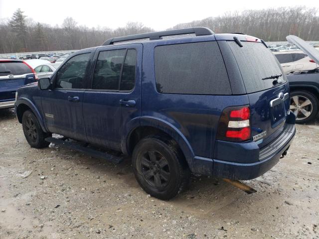 1FMEU73E78UA57502 - 2008 FORD EXPLORER XLT BLUE photo 2