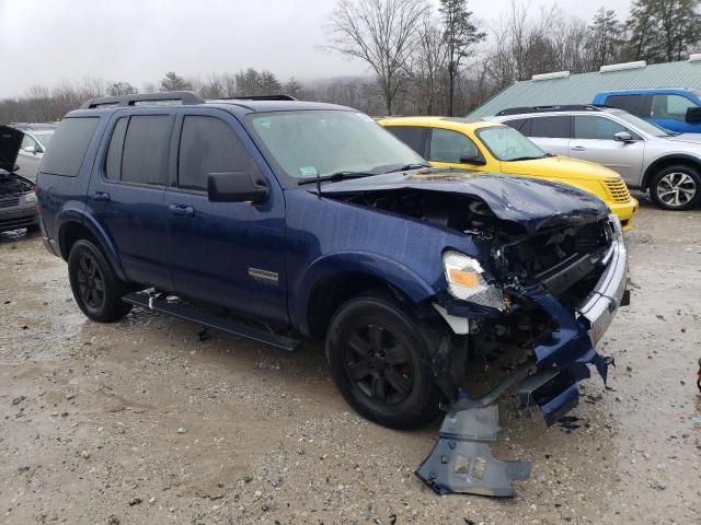 1FMEU73E78UA57502 - 2008 FORD EXPLORER XLT BLUE photo 4