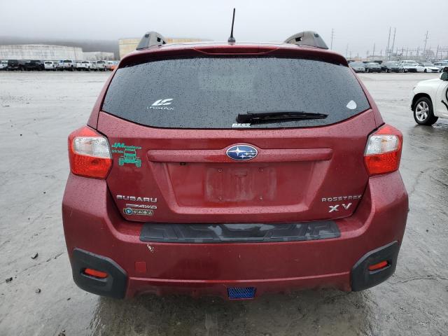 JF2GPAAC6FG317601 - 2015 SUBARU XV CROSSTR RED photo 6