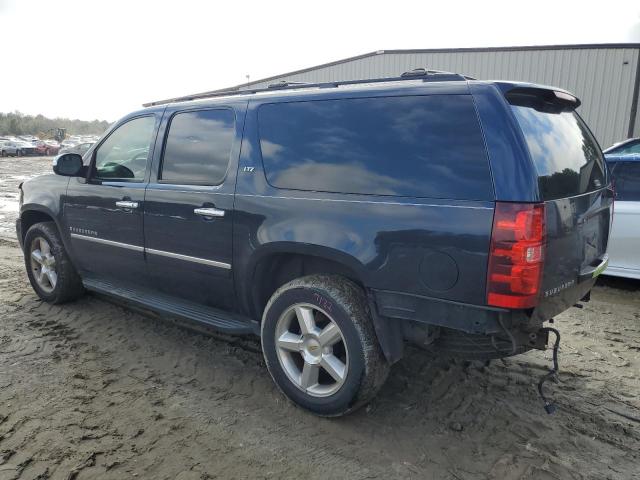 1GNFK36339J112667 - 2009 CHEVROLET SUBURBAN K1500 LTZ BLUE photo 2