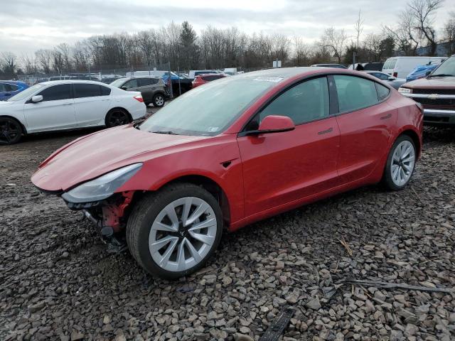 2022 TESLA MODEL 3, 