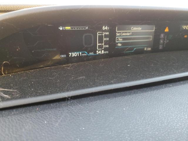 JTDKARFP4J3099467 - 2018 TOYOTA PRIUS PRIM 灰色 照片 9