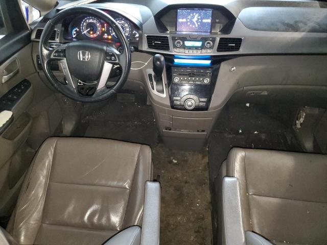 5FNRL5H63DB055019 - 2013 HONDA ODYSSEY EXL GRAY photo 8