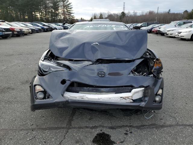 JF1ZNAA10D2714328 - 2013 TOYOTA SCION FR-S BLACK photo 5