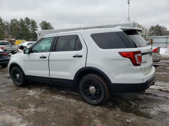 1FM5K8AR3GGB53903 - 2016 FORD EXPLORER POLICE INTERCEPTOR WHITE photo 2