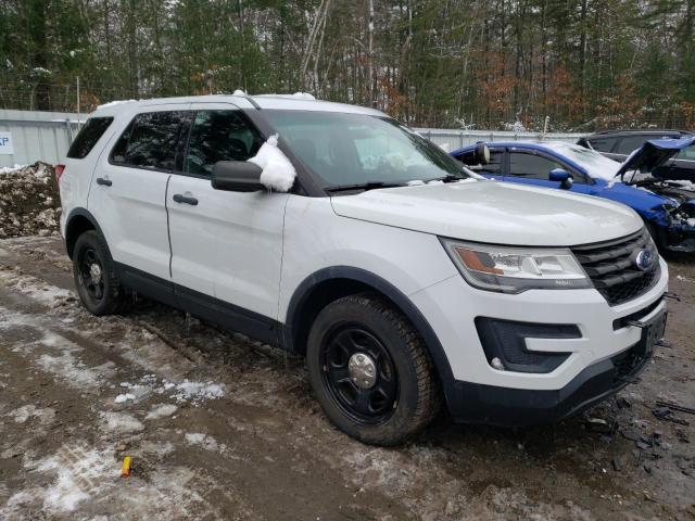 1FM5K8AR3GGB53903 - 2016 FORD EXPLORER POLICE INTERCEPTOR WHITE photo 4