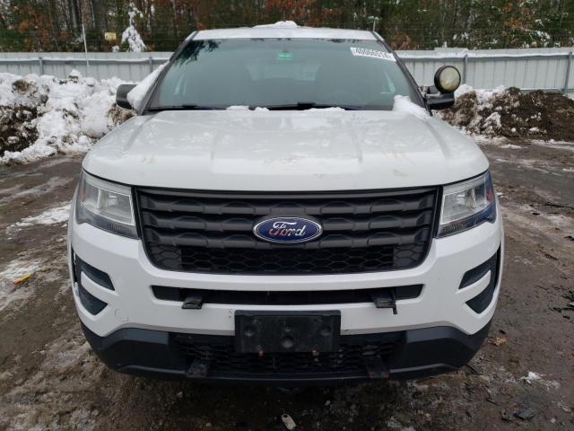 1FM5K8AR3GGB53903 - 2016 FORD EXPLORER POLICE INTERCEPTOR თეთრი ფოტო 5