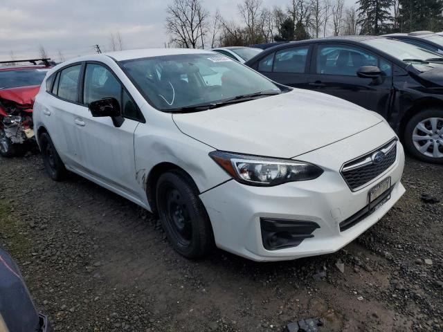 4S3GTAB63K3744786 - 2019 SUBARU IMPREZA WHITE photo 4