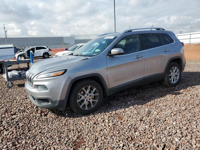 1C4PJLCB3GW297072 - 2016 JEEP CHEROKEE LATITUDE SILVER photo 1