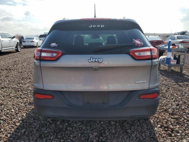 1C4PJLCB3GW297072 - 2016 JEEP CHEROKEE LATITUDE SILVER photo 6