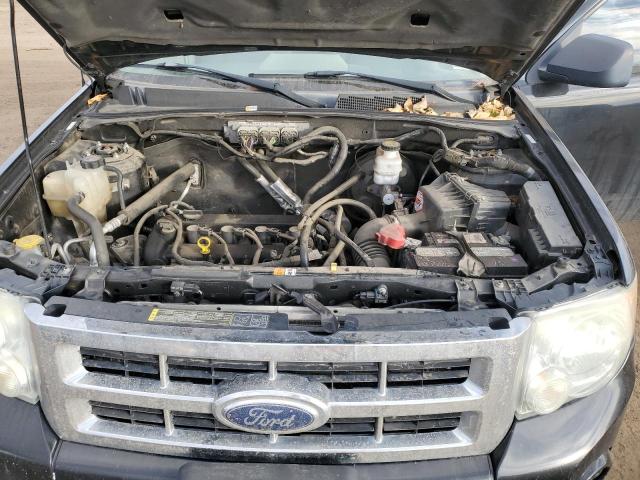 1FMCU92759KB61733 - 2009 FORD ESCAPE XLS BLACK photo 12