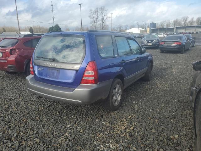 JF1SG65633H761377 - 2003 SUBARU FORESTER 2.5XS Синий фото 3