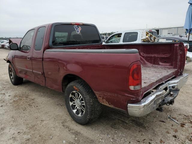 1FTRX17273NA03341 - 2003 FORD F150 BURGUNDY photo 2