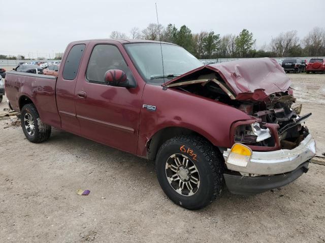 1FTRX17273NA03341 - 2003 FORD F150 BURGUNDY photo 4