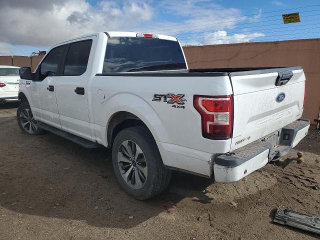 1FTEW1E41KKE36708 - 2019 FORD F150 SUPERCREW WHITE photo 2