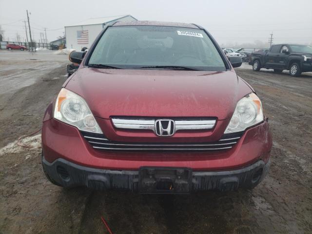 JHLRE48587C058174 - 2007 HONDA CR-V EX BURGUNDY photo 5