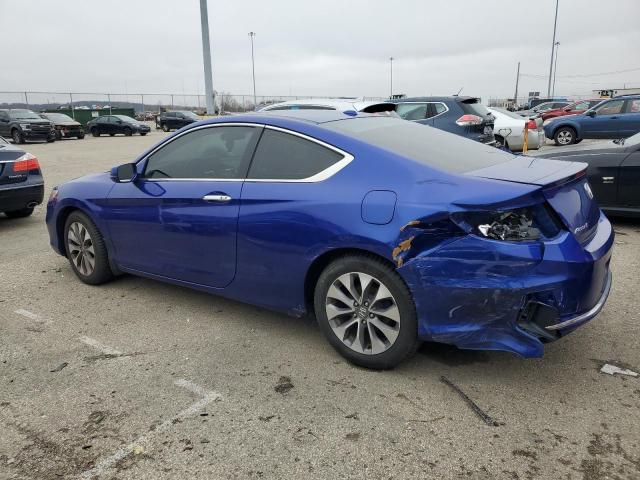 1HGCT1B88DA012380 - 2013 HONDA ACCORD EXL BLUE photo 2