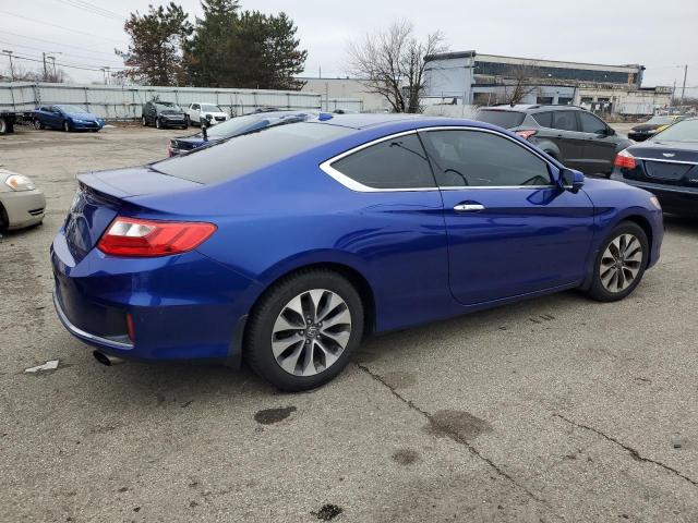 1HGCT1B88DA012380 - 2013 HONDA ACCORD EXL BLUE photo 3