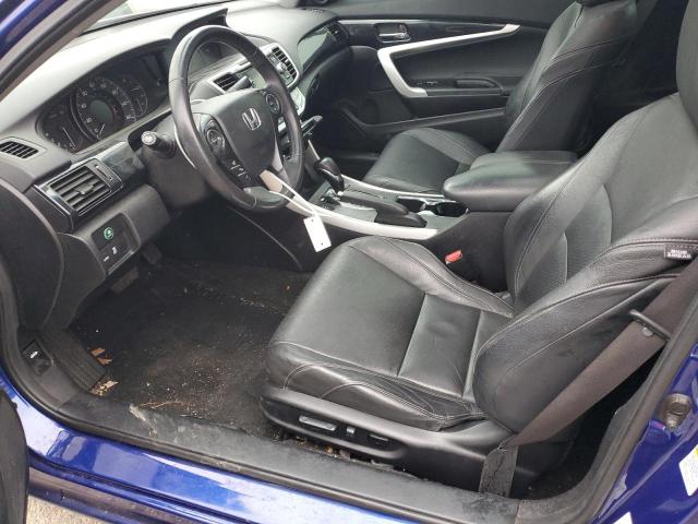 1HGCT1B88DA012380 - 2013 HONDA ACCORD EXL BLUE photo 7