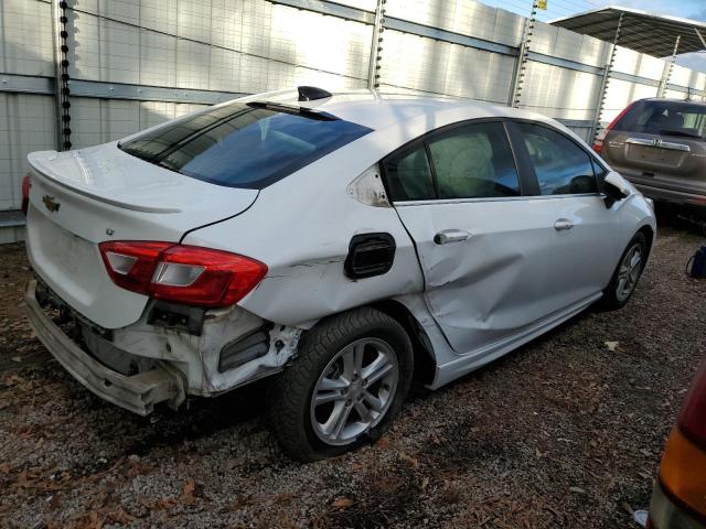 1G1BE5SM7H7127797 - 2017 CHEVROLET CRUZE LT WHITE photo 3