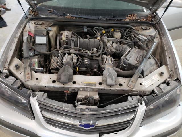 2G1WF52K939109015 - 2003 CHEVROLET IMPALA SILVER photo 11