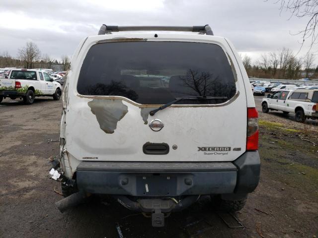 5N1MD28YX3C625452 - 2003 NISSAN XTERRA SE WHITE photo 6