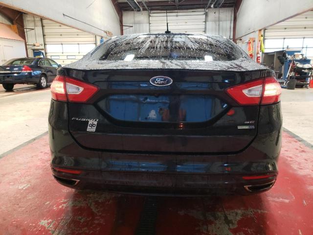 3FA6P0T98GR325270 - 2016 FORD FUSION SE BLACK photo 6