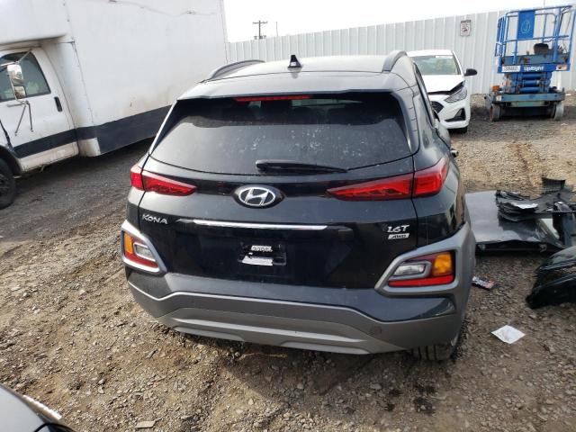 KM8K5CA55MU730647 - 2021 HYUNDAI KONA ULTIM BLACK photo 6