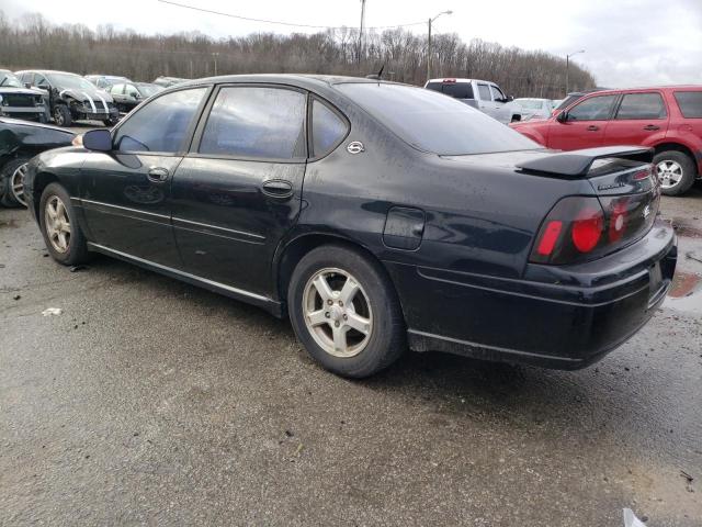 2G1WH52K959179112 - 2005 CHEVROLET IMPALA LS BLACK photo 2