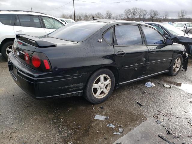 2G1WH52K959179112 - 2005 CHEVROLET IMPALA LS BLACK photo 3