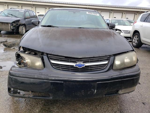 2G1WH52K959179112 - 2005 CHEVROLET IMPALA LS BLACK photo 5