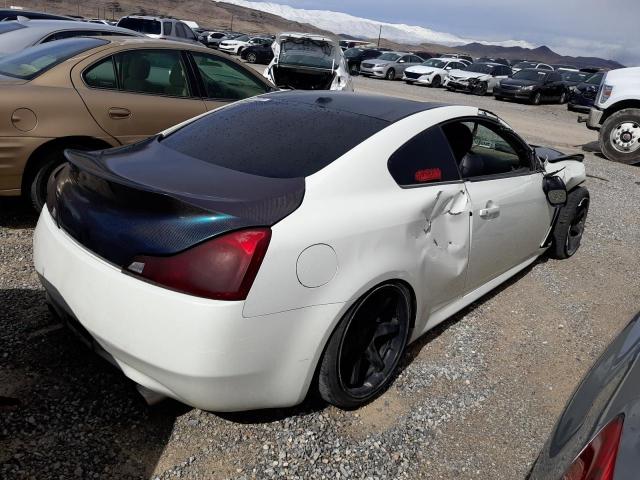 JNKCV64E09M604658 - 2009 INFINITI G37 BASE WHITE photo 3