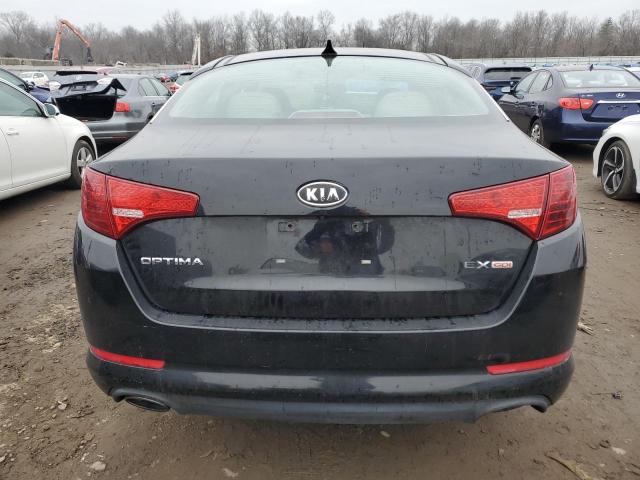 5XXGN4A73CG034505 - 2012 KIA OPTIMA EX BLACK photo 6