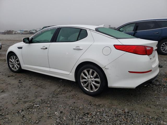 5XXGM4A74EG329831 - 2014 KIA OPTIMA LX WHITE photo 2