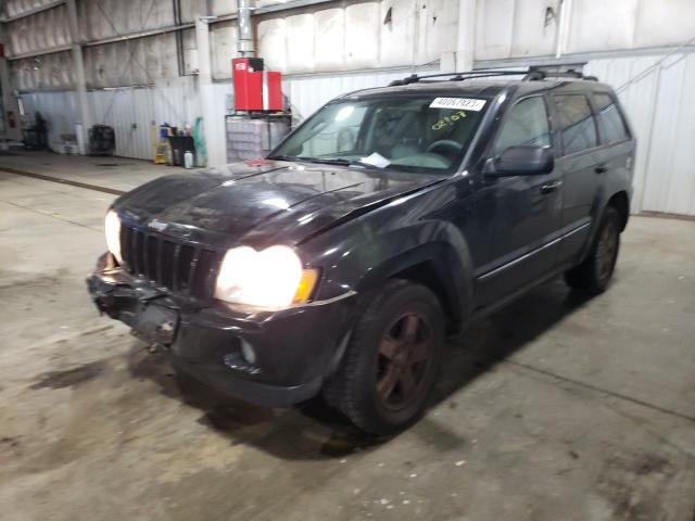 1J8GR48KX7C563737 - 2007 JEEP GRAND CHER LAREDO BLACK photo 1