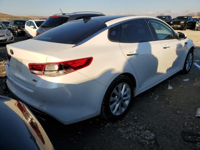 5XXGU4L31GG120964 - 2016 KIA OPTIMA EX WHITE photo 3