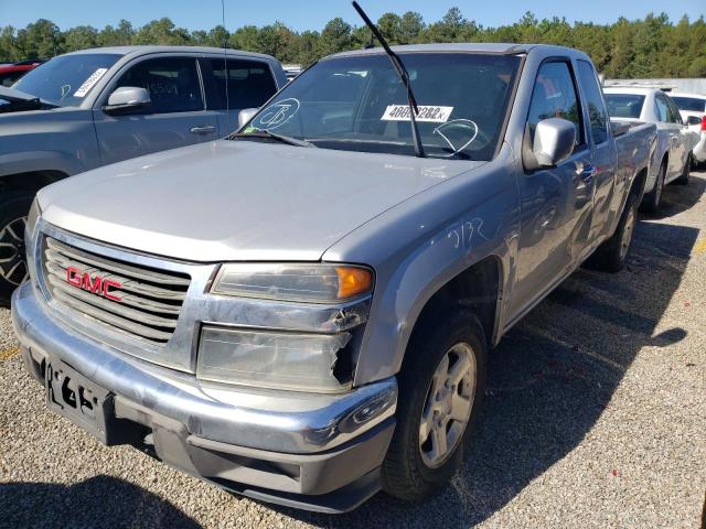 1GTE5MF94B8129111 - 2011 GMC CANYON SLE SILVER photo 2