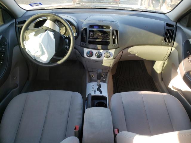 KMHDU46D58U275628 - 2008 HYUNDAI ELANTRA GLS BLUE photo 8