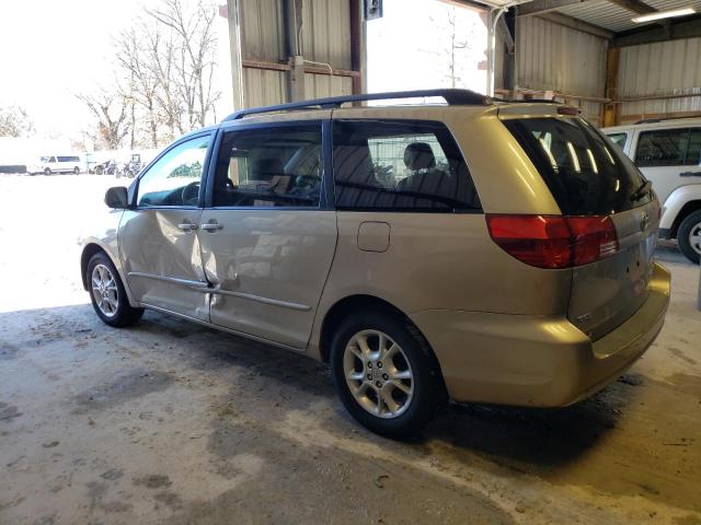 5TDZA22C74S192835 - 2004 TOYOTA SIENNA XLE GOLD photo 2