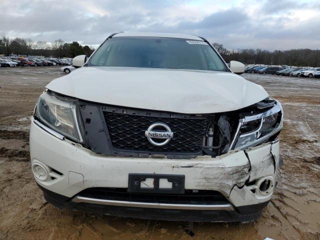 5N1AR2MM9DC655681 - 2013 NISSAN PATHFINDER S WHITE photo 5