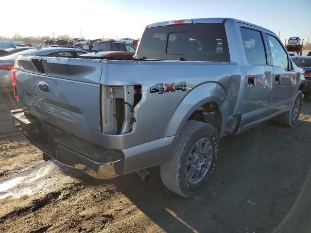 1FTEW1E59LKD77885 - 2020 FORD F150 SUPERCREW SILVER photo 3