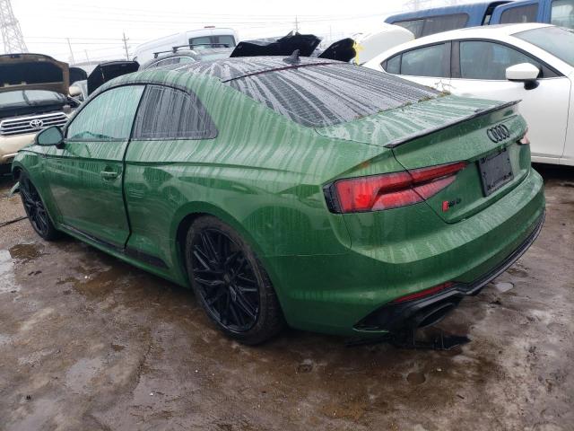 WUAPWAF56JA905329 - 2018 AUDI RS5 GREEN photo 2