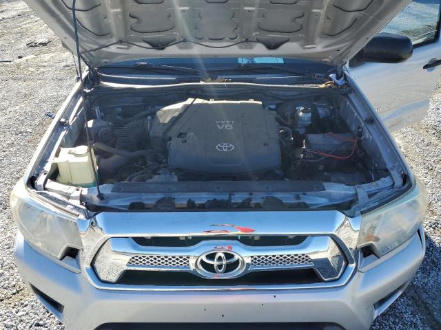 3TMJU4GN6CM136880 - 2012 TOYOTA TACOMA DOUBLE CAB PRERUNNER SILVER photo 11