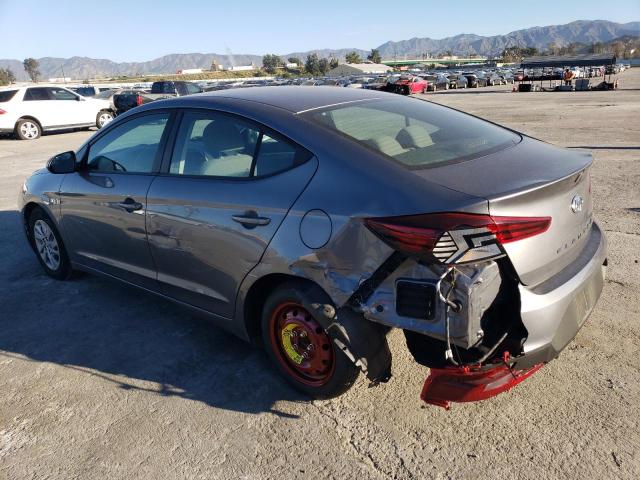 KMHD74LF0KU845863 - 2019 HYUNDAI ELANTRA SE GRAY photo 2