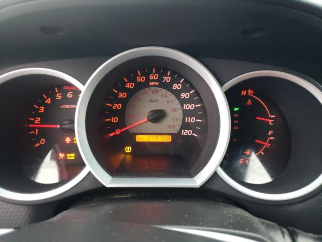 5TEJU62NX6Z221120 - 2006 TOYOTA TACOMA DOUBLE CAB PRERUNNER SILVER photo 9