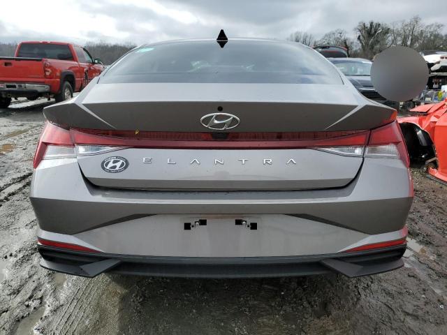 KMHLM4AG1NU339933 - 2022 HYUNDAI ELANTRA SEL GRAY photo 6