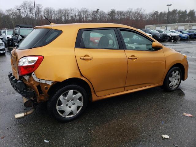 2T1LE4EE4AC015165 - 2010 TOYOTA COROLLA MA S ORANGE photo 3